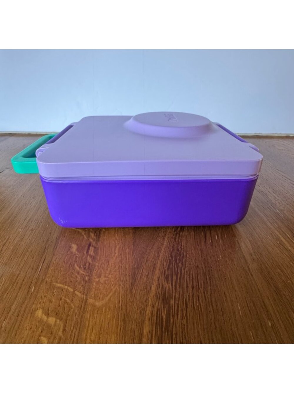 OMIEBOX Kids Lunch Box Purple Aqua School Bento Snacks Omie Snack Child Lunchbox - Picture 10 of 12